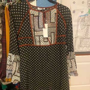 Anthropologie THML Long Sleeve Dress Medium
